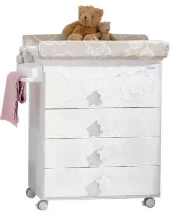 Комод Микуна Долсе Лусе пеленальный Б-1673 вхите / Micuna Dolce Luce B-1673 white_0