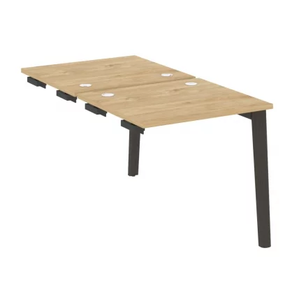 Стол-приставка двойной к опорным элементам ОНИКС ВООД ОВ.Д.СПР-0.7 Тиквуд Светлый/Темный / ONIX WOOD OW.D.SPR-0.7_0