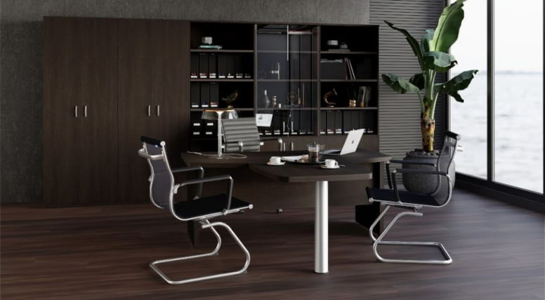 Стол руководителя Танго СТ9-Р16Р Венге / СТ9-R16R_1