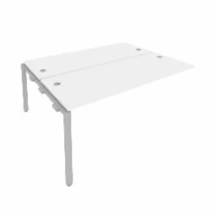 Проходной наборный элемент рабочей станции Метал Сйстем Б.ПРС-СП-2.5 Белый/Серый / Metal System_0