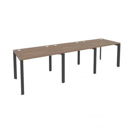 Рабочая станция на П-образном м/к ОНИКС О.МП-РС-3.1.8 Дуб Аризона/Антрацит / ONIX O.MP-RS-3.1.8_0