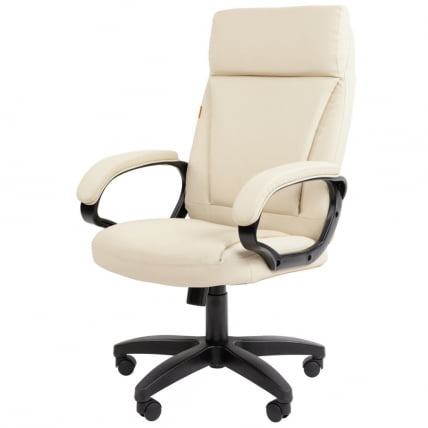 Кресло руководителя CХАИРМАН 794 ЛТ (ЛТ) экокожа Бежевый / CHAIRMAN (LT)_3