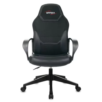 Кресло компьютерное БРАБИКС Алпха ГМ-018 Черное / BRABIX Alpha GM-018_1