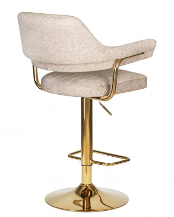 Стул барный ДОБРИН CХАРЛЙ ГОЛД (бежевый твид (ЛЕО26)) / DOBRIN CHARLY GOLD (LEO26))_3