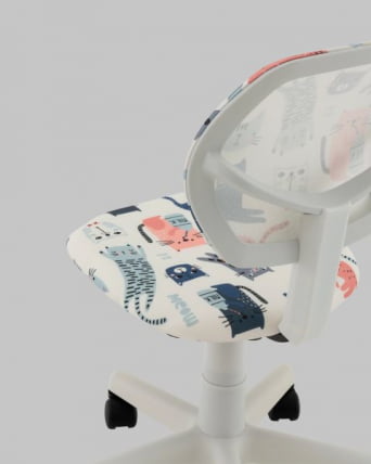 Кресло ЛОЛО Катс пластик белый / Cats_7