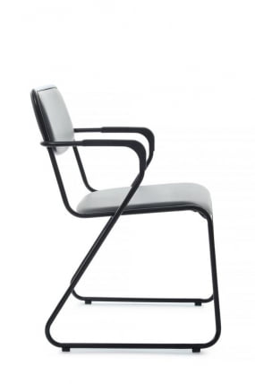 Кресло Никс Плус РCХ ОМКЛ-03Б Серый/Металл Черный / Nix Plus RCH OMKL-03B_1