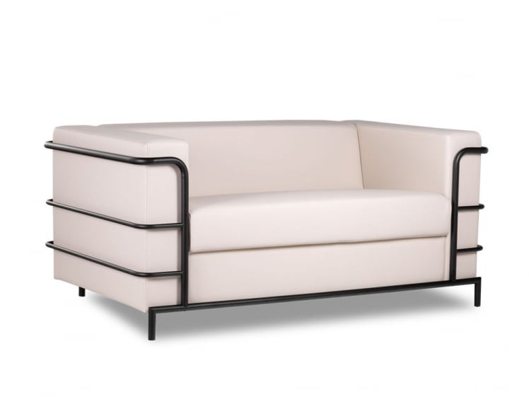 Диван двухместный Аполло 2.0 (2Д) Кремово-белый Еуролине 907 / Euroline_0