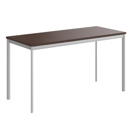 Стол прямой ИМАГО-С СП-3.1С венге магия алюминий / IMAGO-S СП-3.1S_0
