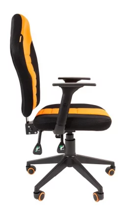 Кресло геймерское CХАИРМАН ГАМЕ 8 Черный-оранжевый / CHAIRMAN GAME_1