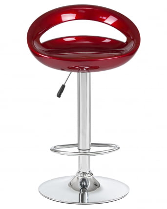 Стул барный ДОБРИН ДИСCО Бордовый металлик / DOBRIN DISCO_5