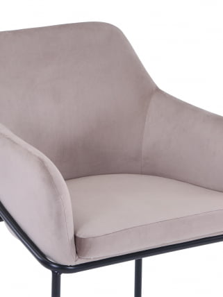 Стул Сандра велюр Шампань_6