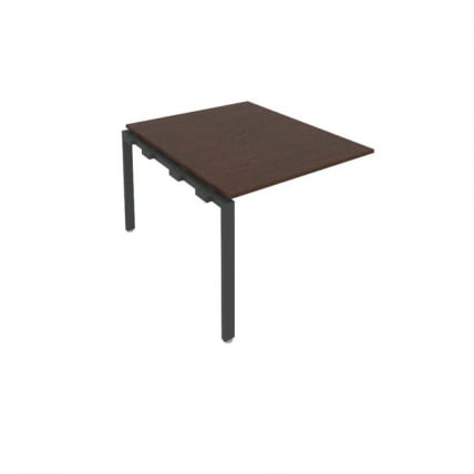 Проходной наборный элемент переговорного стола Метал Сйстем Б.ППРГ-1 Венге/Антрацит / Metal System_0