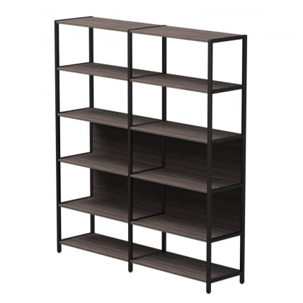 Набор стеллажных систем Еверпроф ЕВО №6 Дуб Пасадена Черный / Everprof EVO_0