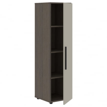 Шкаф-колонка с глухой средней дверью (правый) ВЕЛИОН ВМCС 40.1 Р Аметист Дуб Сильвер / VELION VMCS R_1