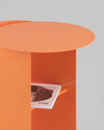 Журнальный столик Флоире металл оранжевый / Floire_10