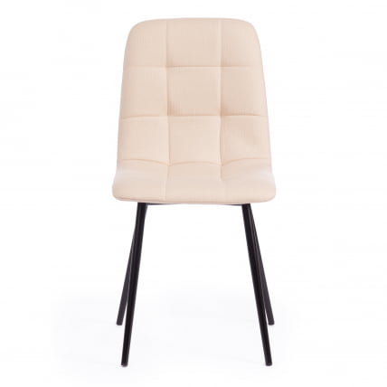 Стул CХИЛЛЙ МАКС ткань/металл, 45 х 54 х 90 см , бежевый 08/черный / CHILLY MAX_4