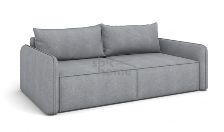 Диван Лофт  прямой ткань ДЖаспер аш (1280*2320*810) Серый, 2117895/50634/9 / Jasper ash_0