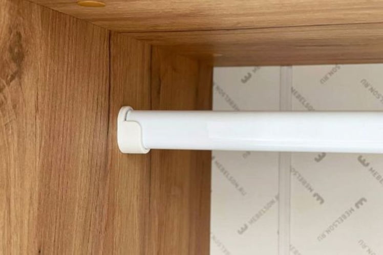 Шкаф двухдверный Адам МСА-03 дуб крафт золотой/белое дерево / MSA-03_4