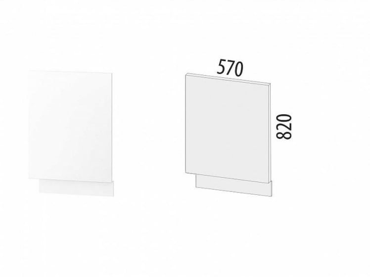 Панель боковая (лев/прав) Бьянка 102.93_1