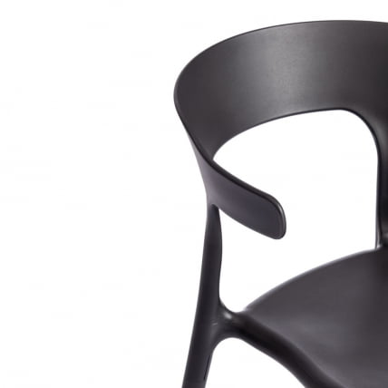 Стул ТОН (мод. ПC33) ТОН (мод. ПC33) пластик, 48 кс 48 кс 74 см, черный (Блаcк 3010) / TON (mod. PC33) TON (mod. PC33) x x (Black_6