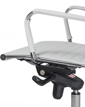 Офисное кресло для руководителей ДОБРИН CЛАРК Белый / DOBRIN CLARK_9