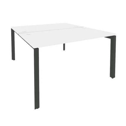 Рабочая станция на П-образном м/к ОНИКС О.МП-Д.РС-2.3.8 Белый Бриллиант/Антрацит / ONIX O.MP-D.RS-2.3.8_0