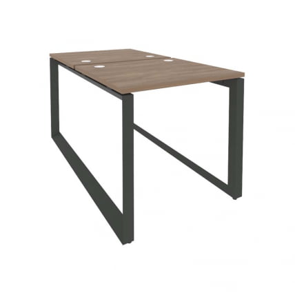 Рабочая станция на О-образном м/к ОНИКС О.МО-Д.РС-2.0.7 Дуб Аризона/Антрацит / ONIX O.MO-D.RS-2.0.7_0