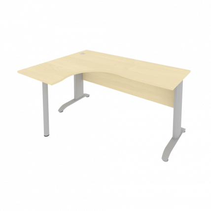 Стол криволинейный левый Рива ПЛ.СА-4 Л Клен / Riva_0