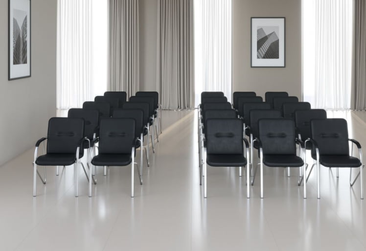 Кресло посетителя CХАИРМАН 850 Н (Н) Черный / CHAIRMAN (N)_7