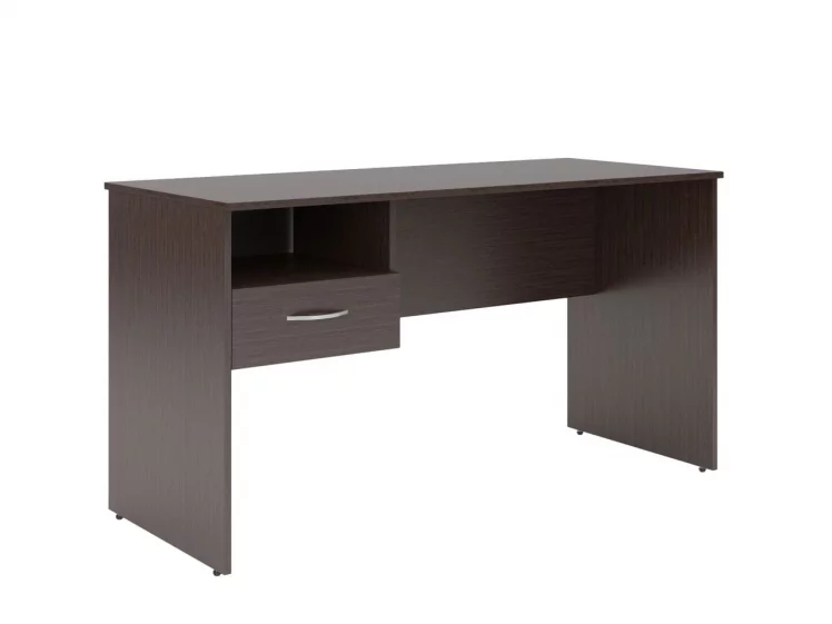 Стол письменный (С-1400) Л с левой подвесной тумбой Легно Темный / (S-1400) L_0