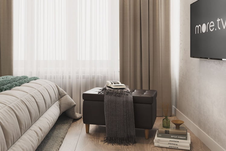 Пуф Чарли ПМ-004.1 шоколад (экокожа) / PM-004.1_2