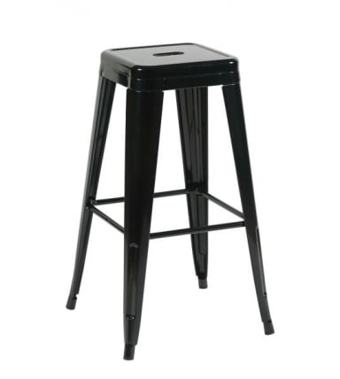 Стул барный ТОЛИКС черный глянцевый КД / TOLIX KD_0