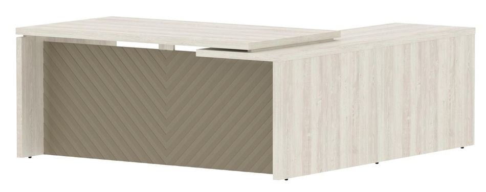 Стол руководителя левый Торр ЛУКС ТЛCТ 1820 Л Сосна Эдмонд Капучино / Torr LUX TLCT L_0