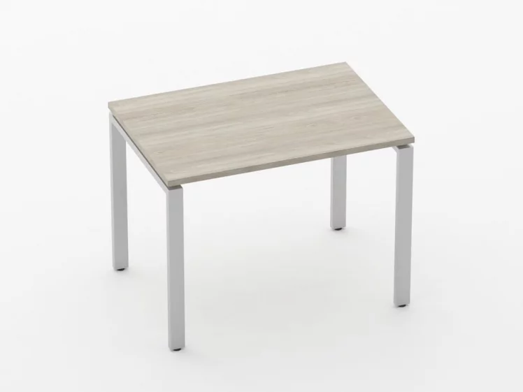 Стол прямой Дека П-обр. каркас 7.07.10 Дуб Сантана светлый / Deka_0