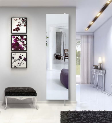 Поворотный зеркальный шкаф Дриве СП Белый / Drive SP_1