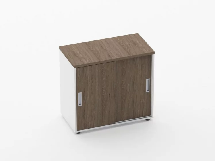 Тумба-купе Дека 9.02.08 Дуб Верцаска/Белый / Deka_0