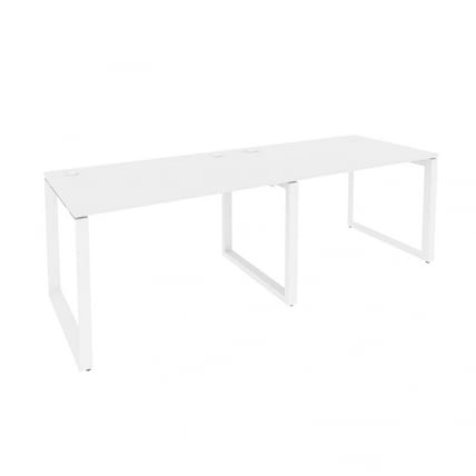 Рабочая станция на О-образном м/к ОНИКС О.МО-РС-2.2.8 Белый Бриллиант / ONIX O.MO-RS-2.2.8_0