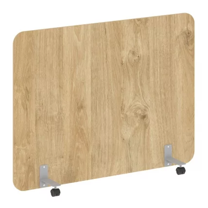 Перегородка на металлических опорах, на роликах Р-лине ДП.Р-160-120 Тиквуд Светлый / R-line DP.R-160-120_0