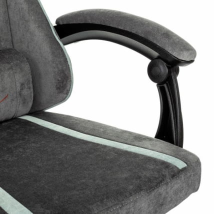 Кресло компьютерное БРАБИКС Шоотер ГМ-12, 2 подушки, ткань, серое / BRABIX Shooter GM-12,_19