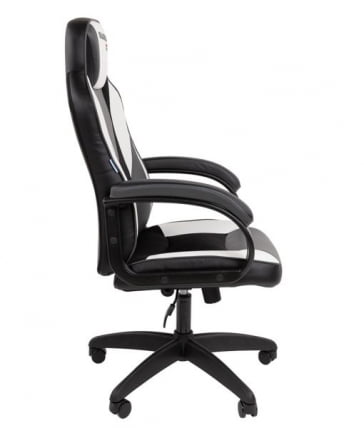 Кресло геймерское CХАИРМАН ДРАЙВ (ГАМЕ) 17 черный/серый/белый / CHAIRMAN (GAME)_1