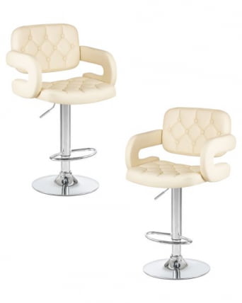 Стул барный ДОБРИН ТИЕСТО (кремовый) 2 шт / DOBRIN TIESTO_0