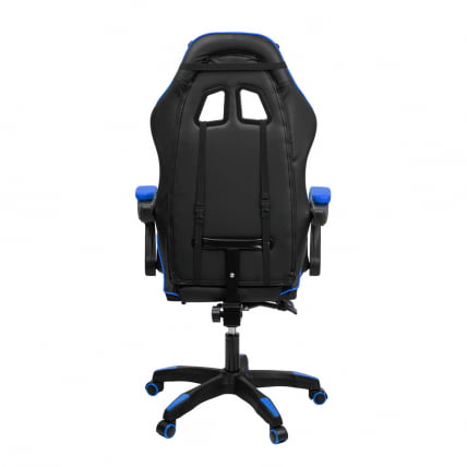 Кресло 088 цвет черный/синий с массажем 088-блаcк-блуе-масс / 088-black-blue-mass_3