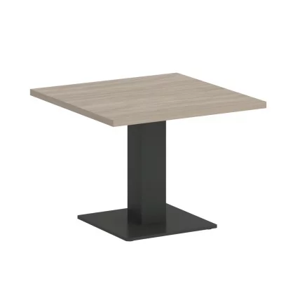 Стол журнальный квадратный ХОМЕ ОФФИCЕ ВР.СП-5-60.2Г Дуб Аттик/Антрацит металл / HOME OFFICE VR.SP-5-60.2G_0