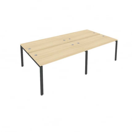 Рабочая станция на 4 раб.места Метал Сйстем Б.СМ-4.3 Акация/Антрацит / Metal System_0