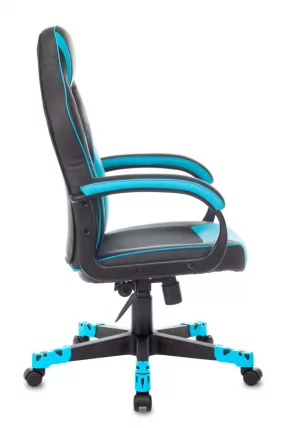 Геймерское кресло Зомбие ГАМЕ 17 Черный-синий / Zombie GAME_2
