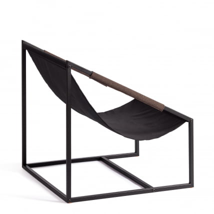 Кресло Чарли / Чарли без подлокотника рогожка, коричневый, 3М7-147, 70х70х84 см / Charli_5