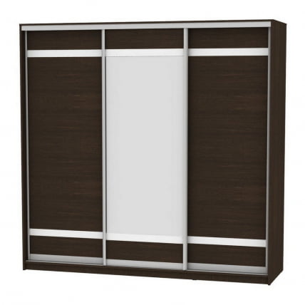 Шкаф-купе Б-230х235х60-2(Венге-Д9Д10Д9) / B-230х235х60-2(Венге-D9D10D9)_0