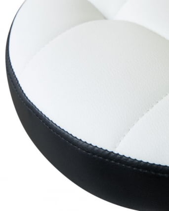 Табурет барный ДОБРИН БРУНО (бело-черный) 2 шт / DOBRIN BRUNO_3