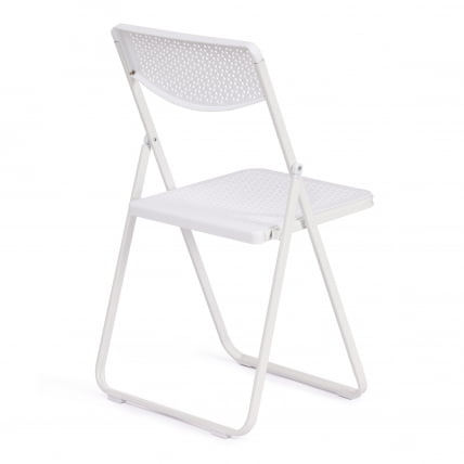 Стул складной ФОЛДЕР (мод. 3016) каркас: металл, сиденье/спинка: пластик, 48,5 х 48 х 82,5 см, вхите (белый) / FOLDER (mod. white_2