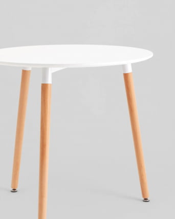 Стол круглый ЕАМЕС ДСТ НЕВ Д=80 белый / EAMES DST NEW D=80_1